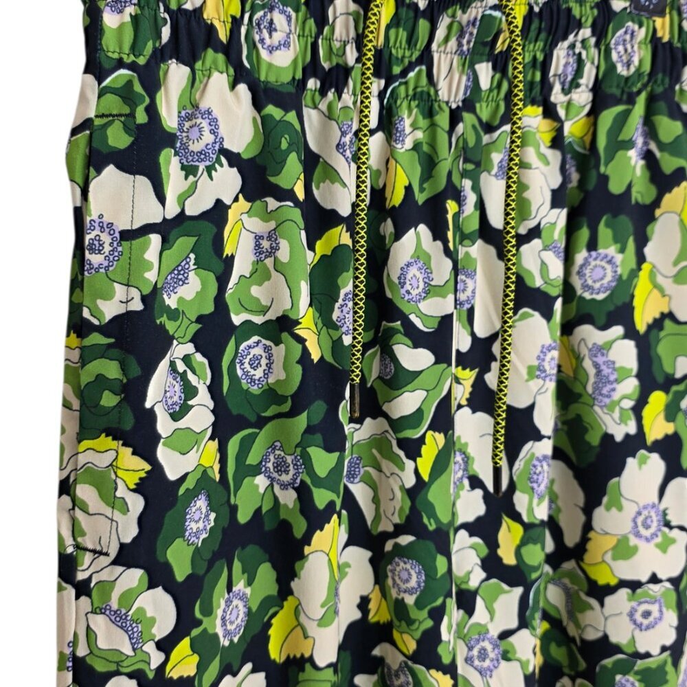 Puma x Liberty Floral Wide Leg Pants, Pull On, Athletic, Lightweight, Size Small - Picture 4 of 10